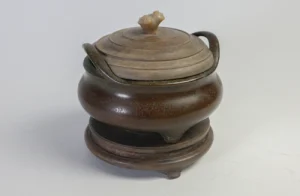 大明宣徳年製銘銅器香炉